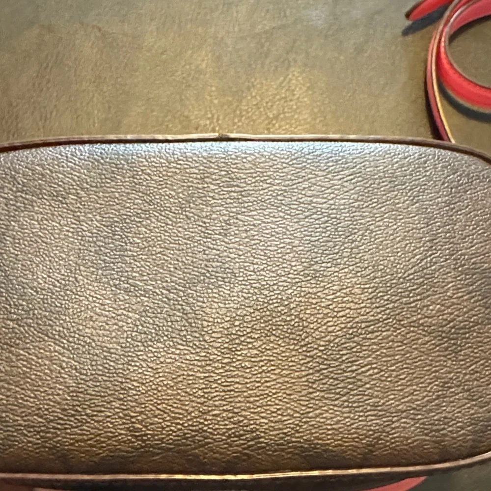 Coach Crossbody Bag in Brown and Peach only used once to a game - Picture 6 of 16